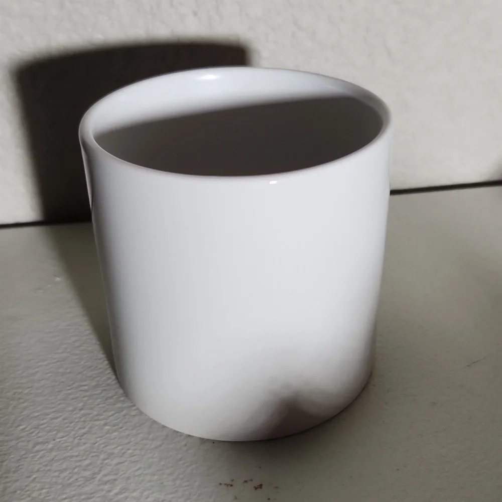 You make the world a better place planter ceramic
